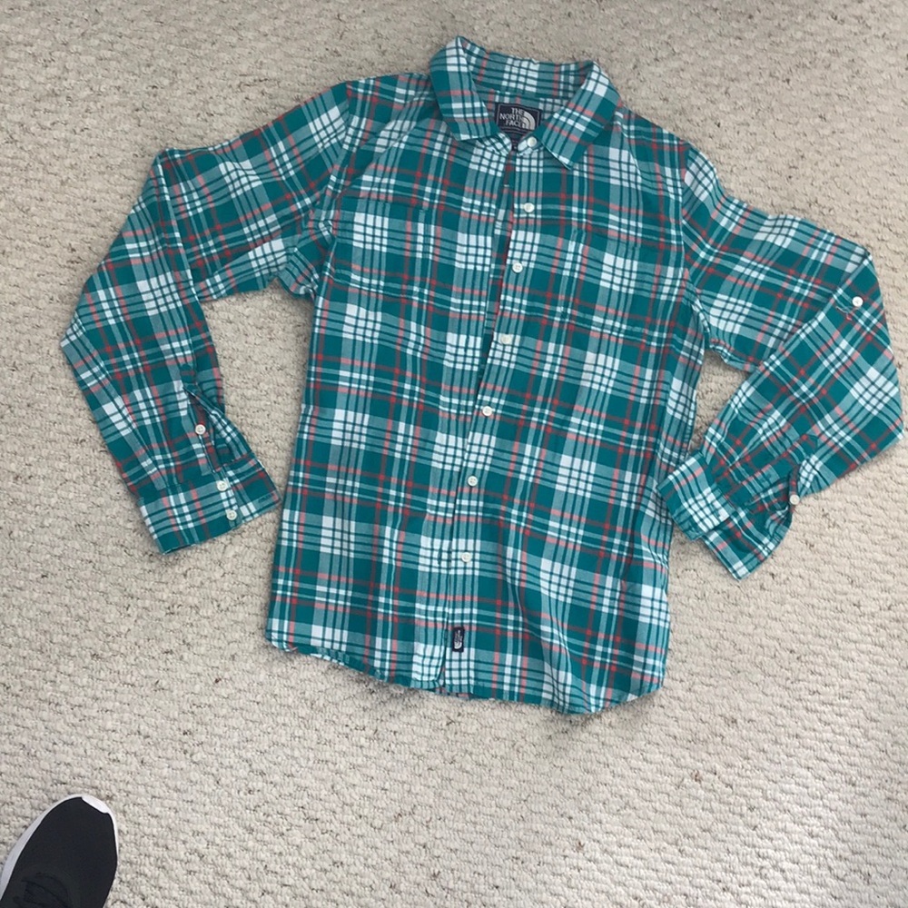 North Face Button Up